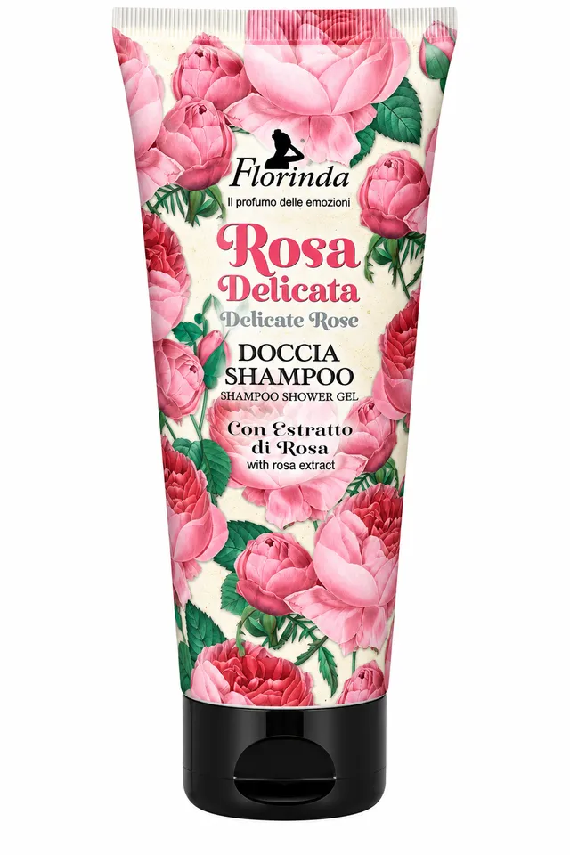 florinda-duschgel-shampoo-rosa-delicata-rose-2-in-1 image 1