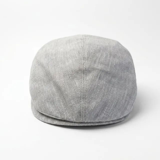 samis-flatcaps-flatcap-schieberm-tze-beige-leinen image 1