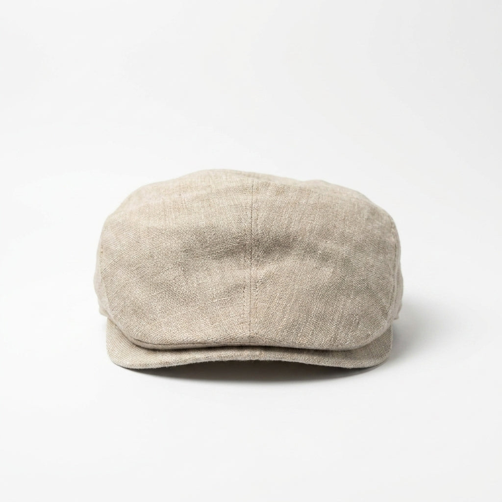 samis-flatcaps-schieberm-tze-flatcap-beige-leinen image 1