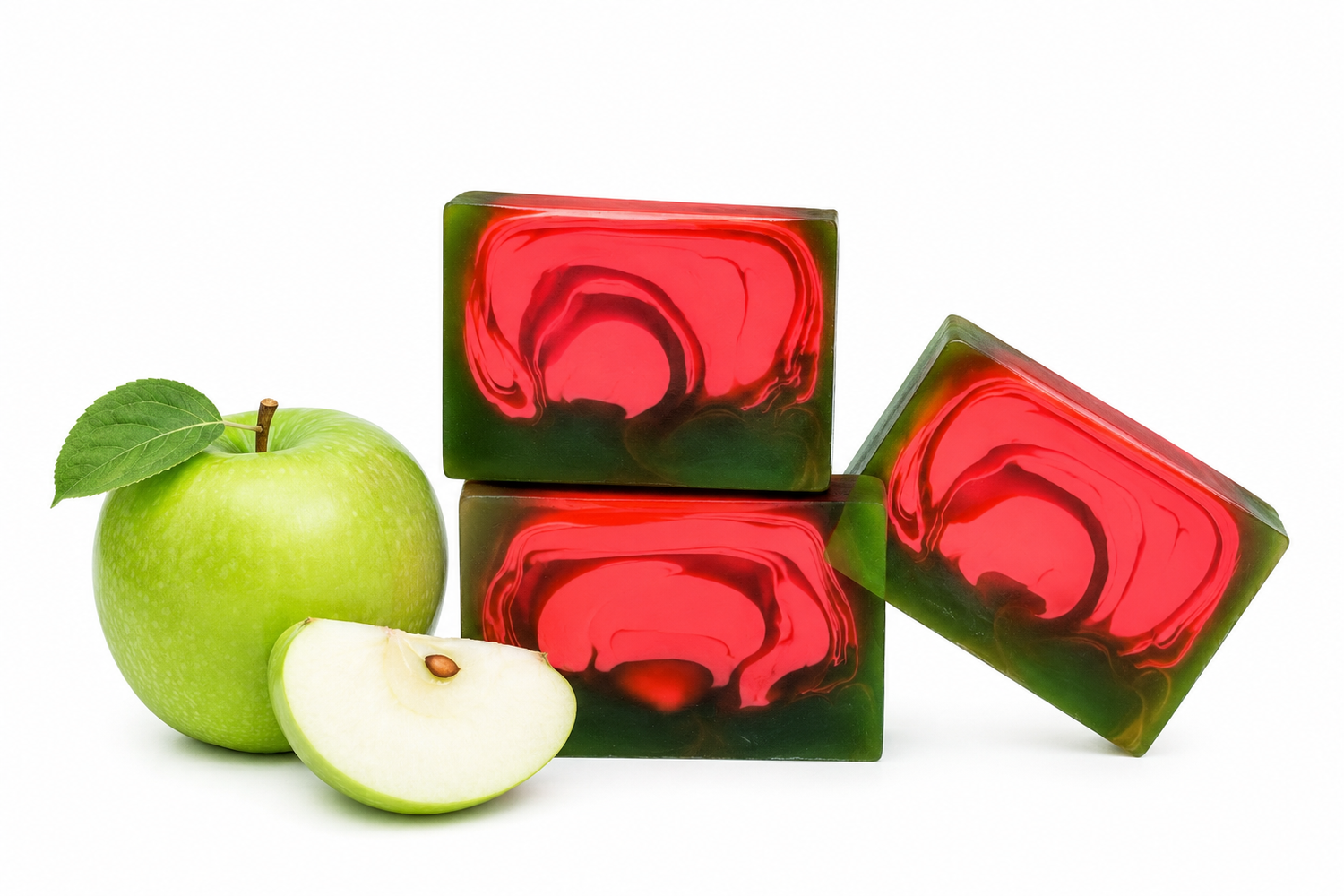 nesbel-beauty-gr-ner-apfel-seife-3x100-g-glycerin image 1