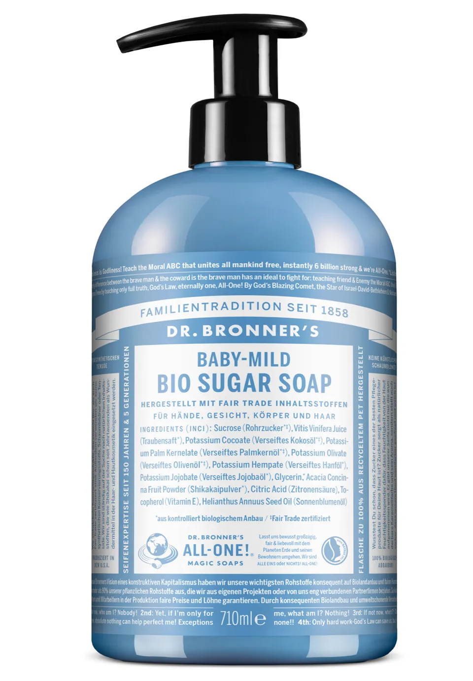 dr-bronner-s-baby-mild-bio-sugar-soap-fl-ssigseife-710-ml-parf-mfrei image 1