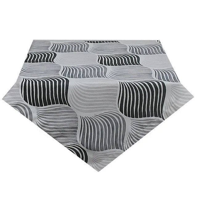 hossner-salvador-tischdecke-85x85-cm-grau-grafisch image 1