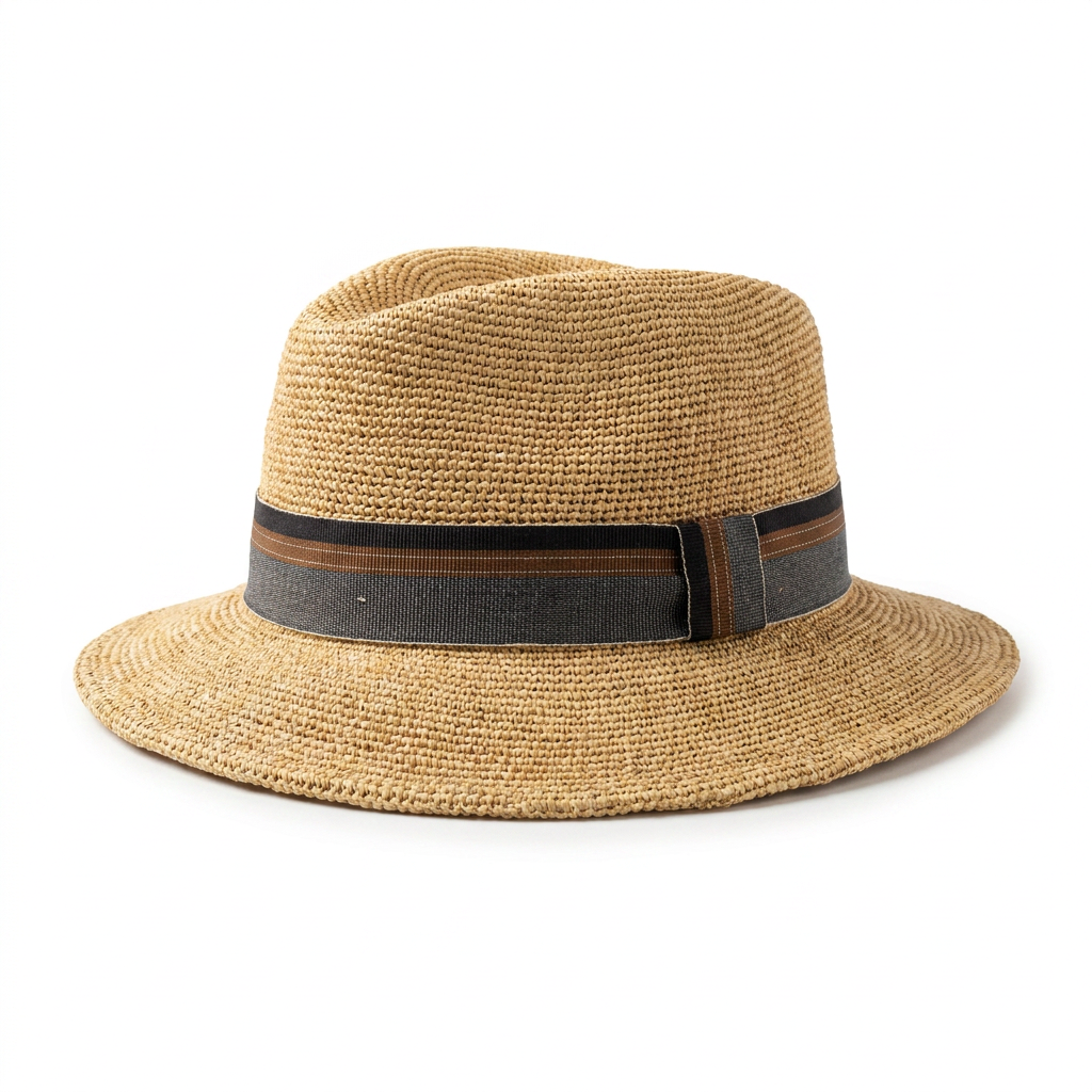samis-traveller-strohhut-natur-mit-navy-band-knautschbar image 5