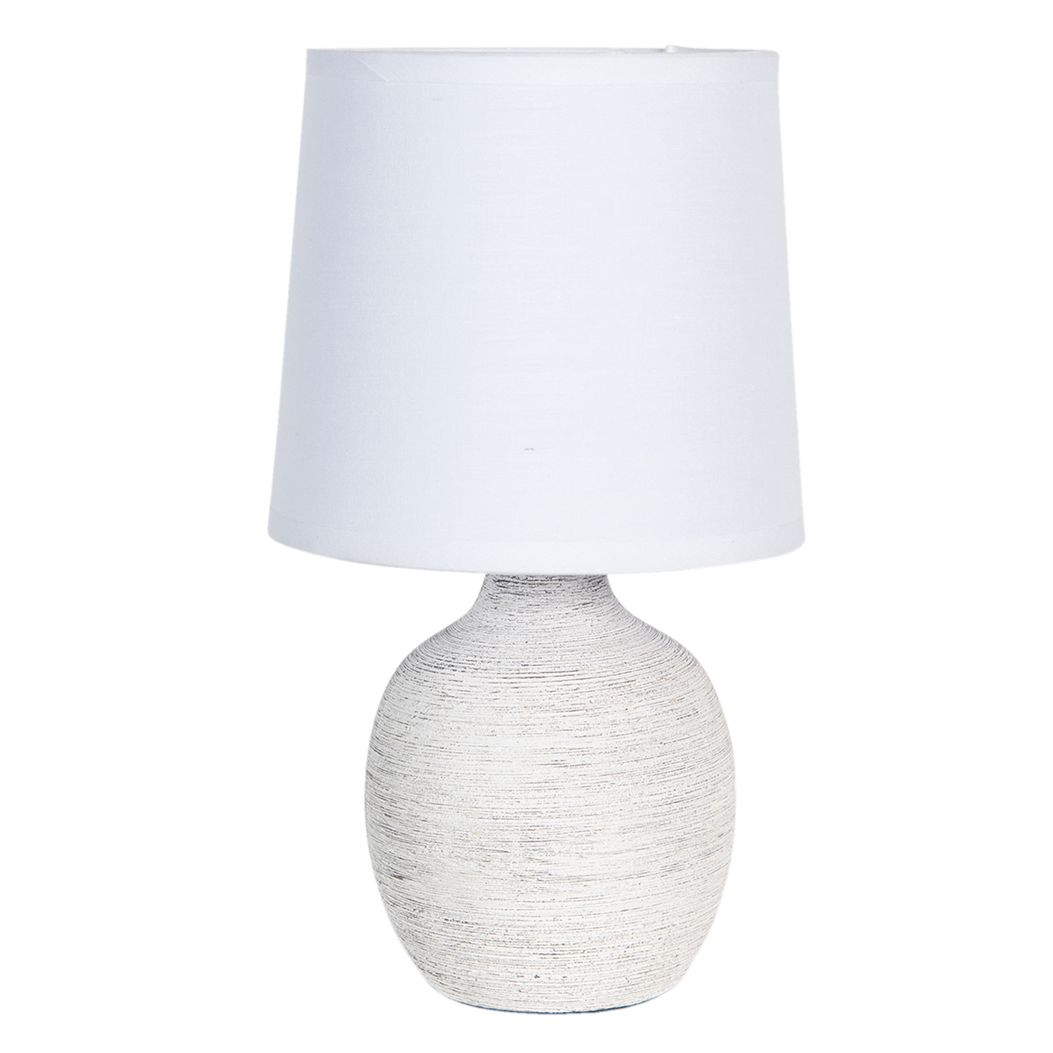 clayre-eef-tischlampe-wei-keramik-6lmc0016-e14 image 1