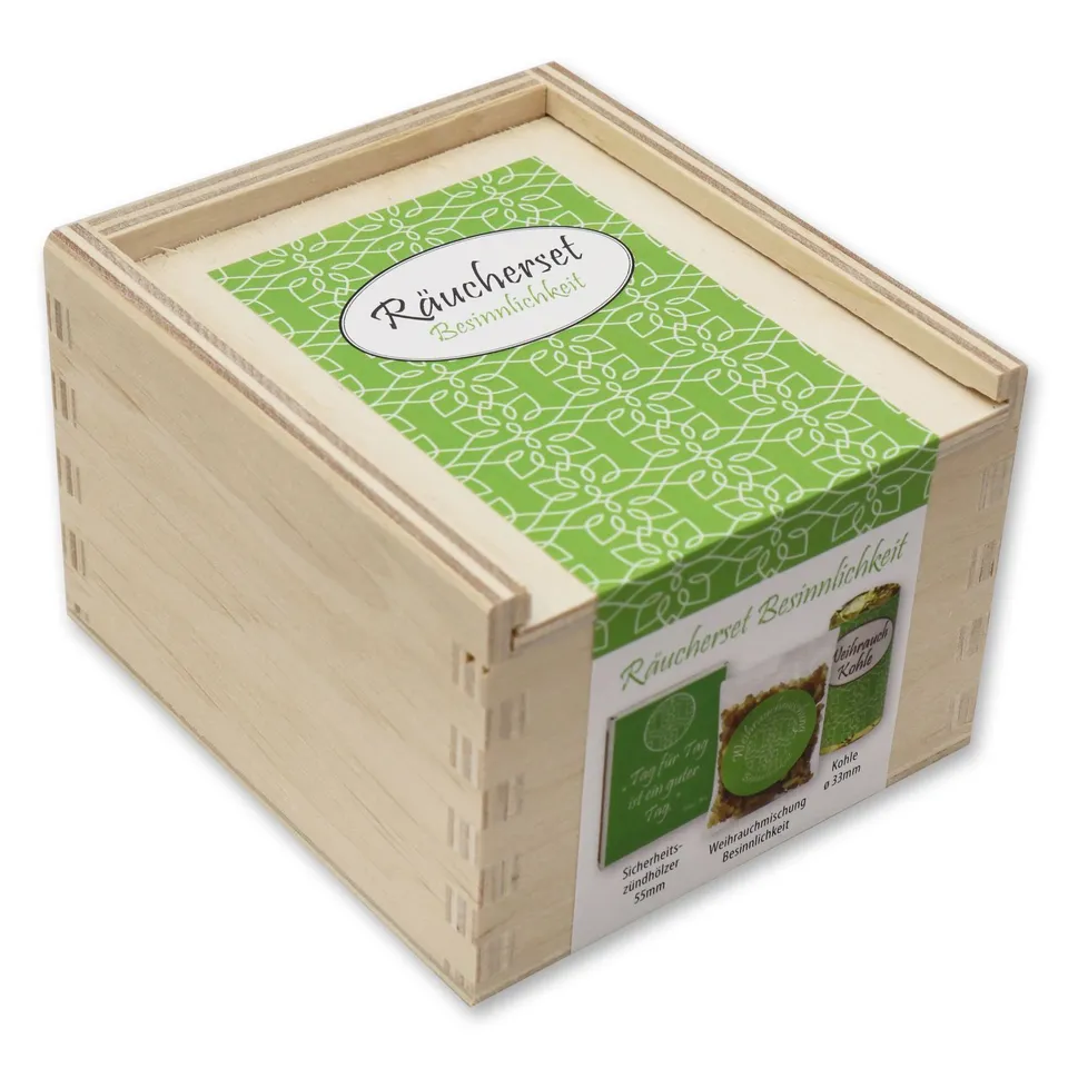 florex-besinnlichkeit-r-ucherset-weihrauchmischung-mit-kohle image 1