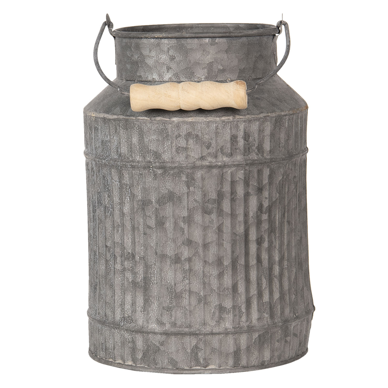 clayre-eef-milchkanne-metall-vintage-braun-16x23-cm image 1