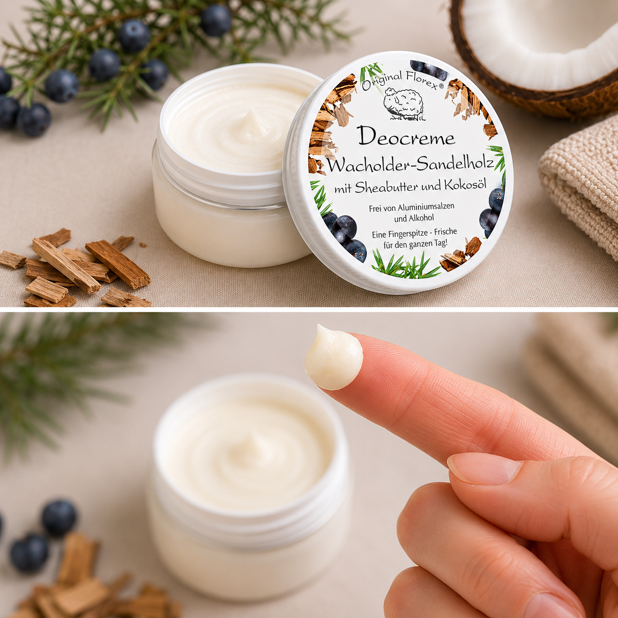 florex-deocreme-wacholder-sandelholz-40-ml-vegan image 2