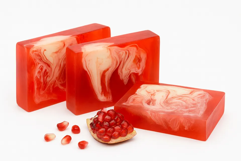 nesbel-granatapfel-seife-100g-glycerinseife-ziegenmilch-fruchtig image 1