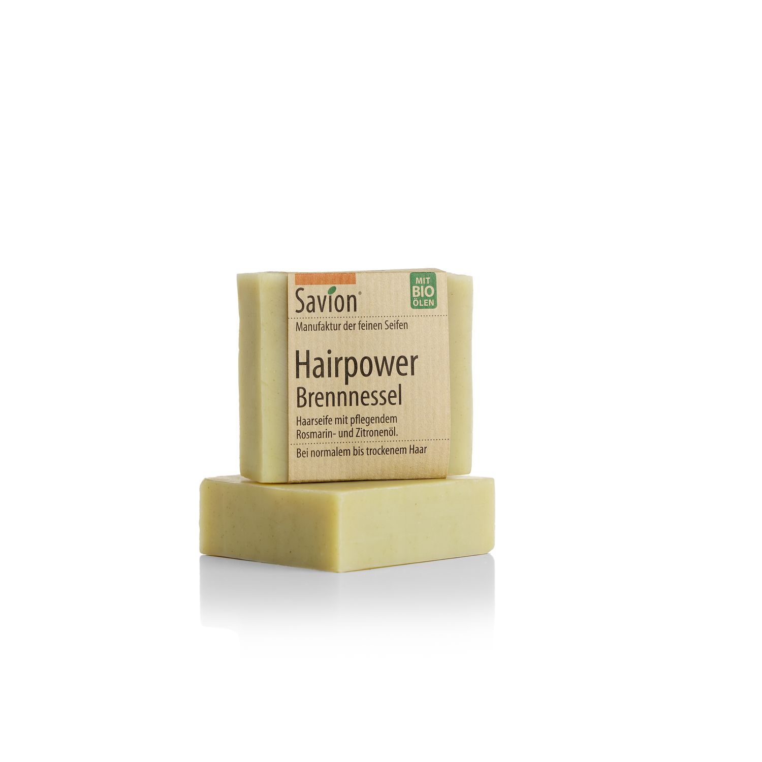 savion-brennnessel-haarseife-normales-haar-85g-hairpower image 2