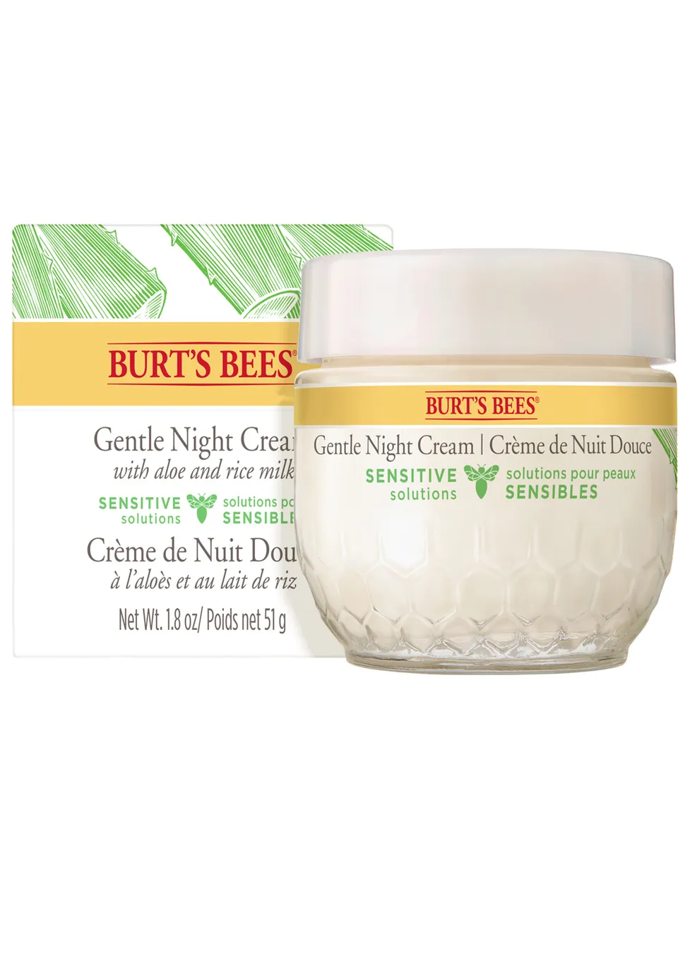 burt-s-bees-sensitive-nachtcreme-50-g-parf-mfrei image 1