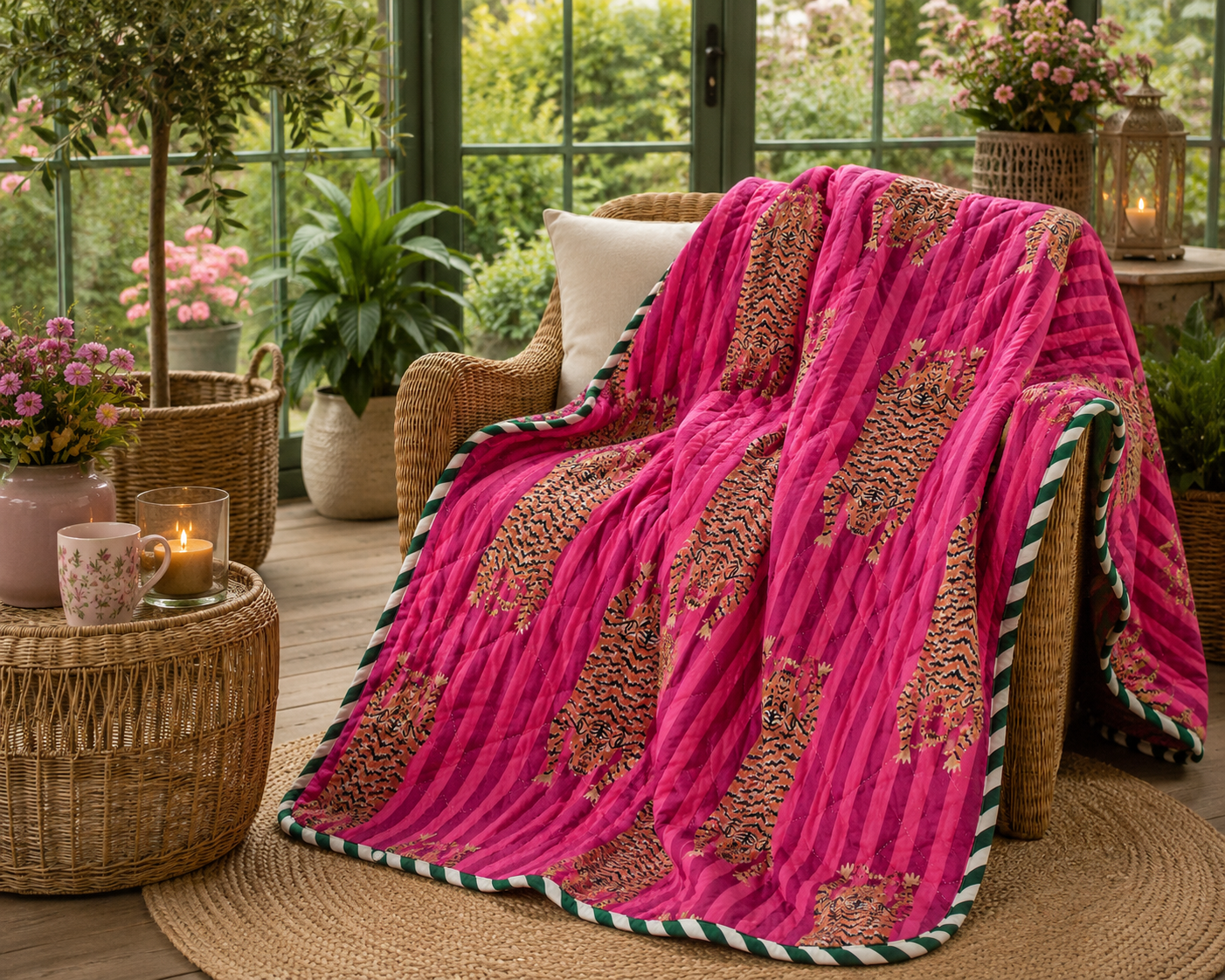 nesbel-wohndecke-quilt-optik-baumwolle-140x220-cm-sofadecke image 3