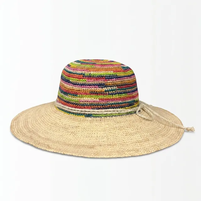 samis-cloche-flapper-strohhut-natur-raffiastroh-sommer image 1