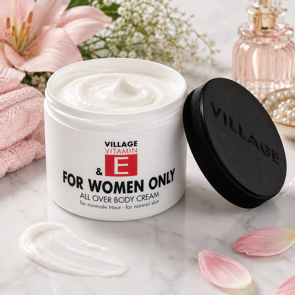 village-vitamin-e-for-women-only-k-rpercreme-500-ml image 2