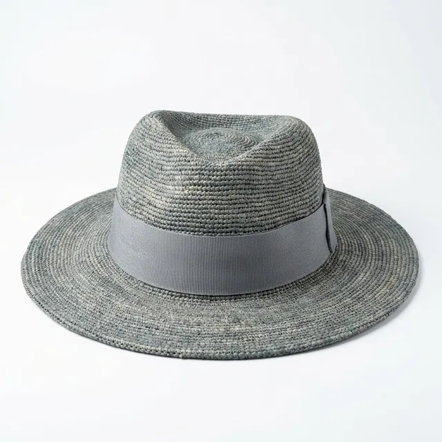 samis-traveller-raffia-strohhut-hellgrau-tabacco-gr-e-s image 1