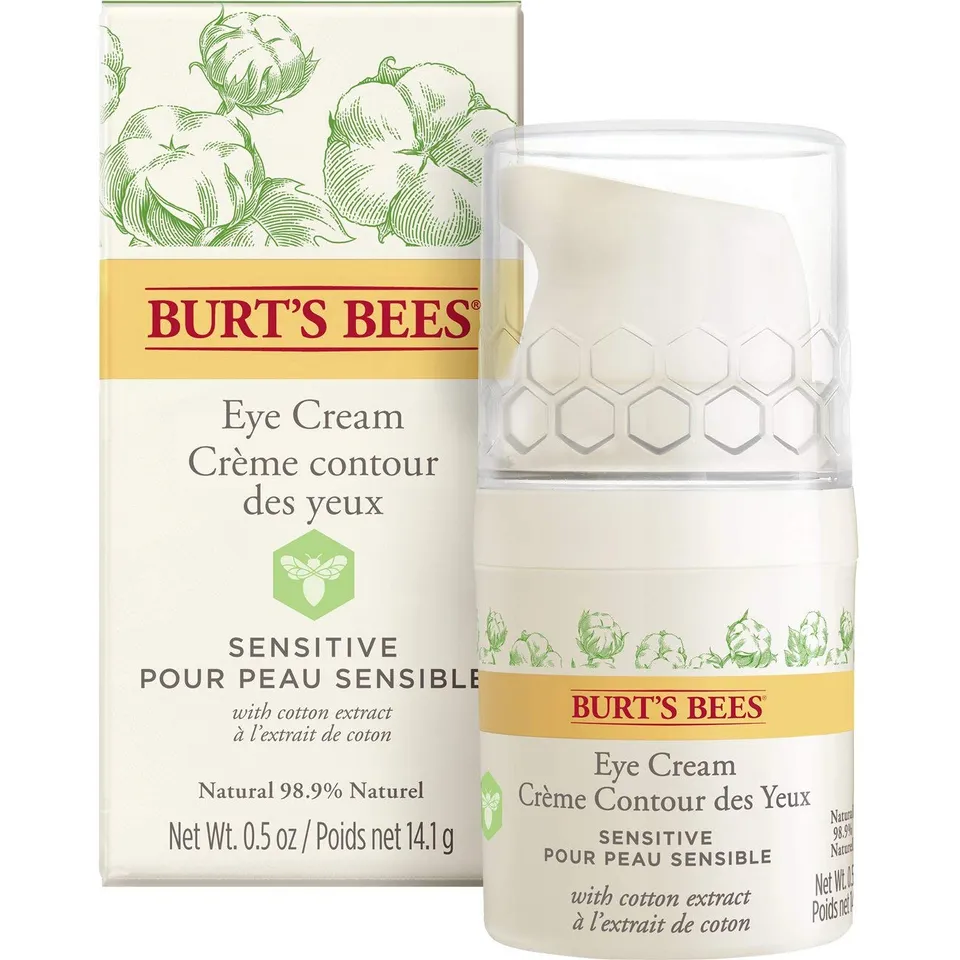 burt-s-bees-sensitive-augencreme-14-g-baumwolle-parf-mfrei image 1