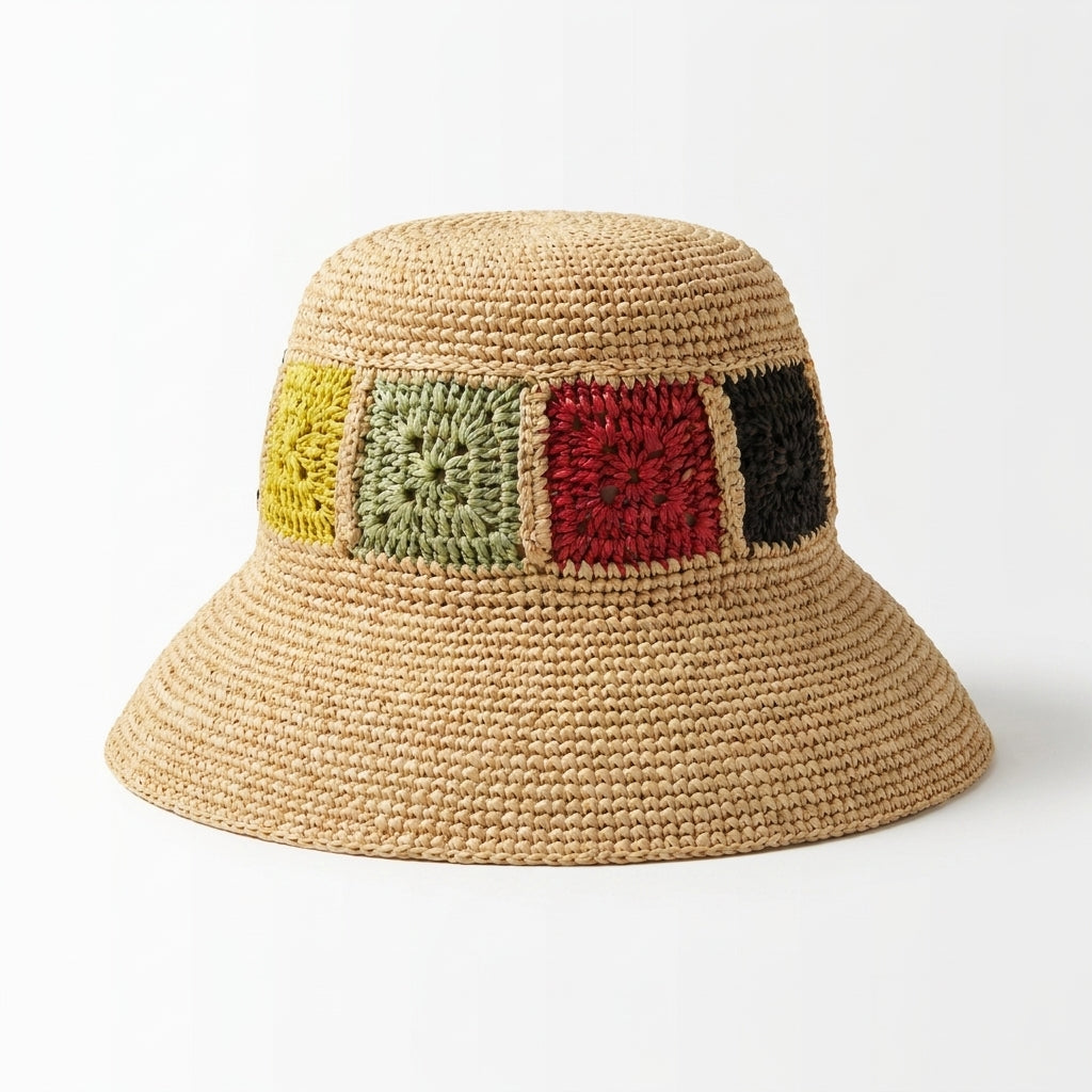 samis-cloche-raffia-damenhut-natur-one-size-uv-schutz image 3