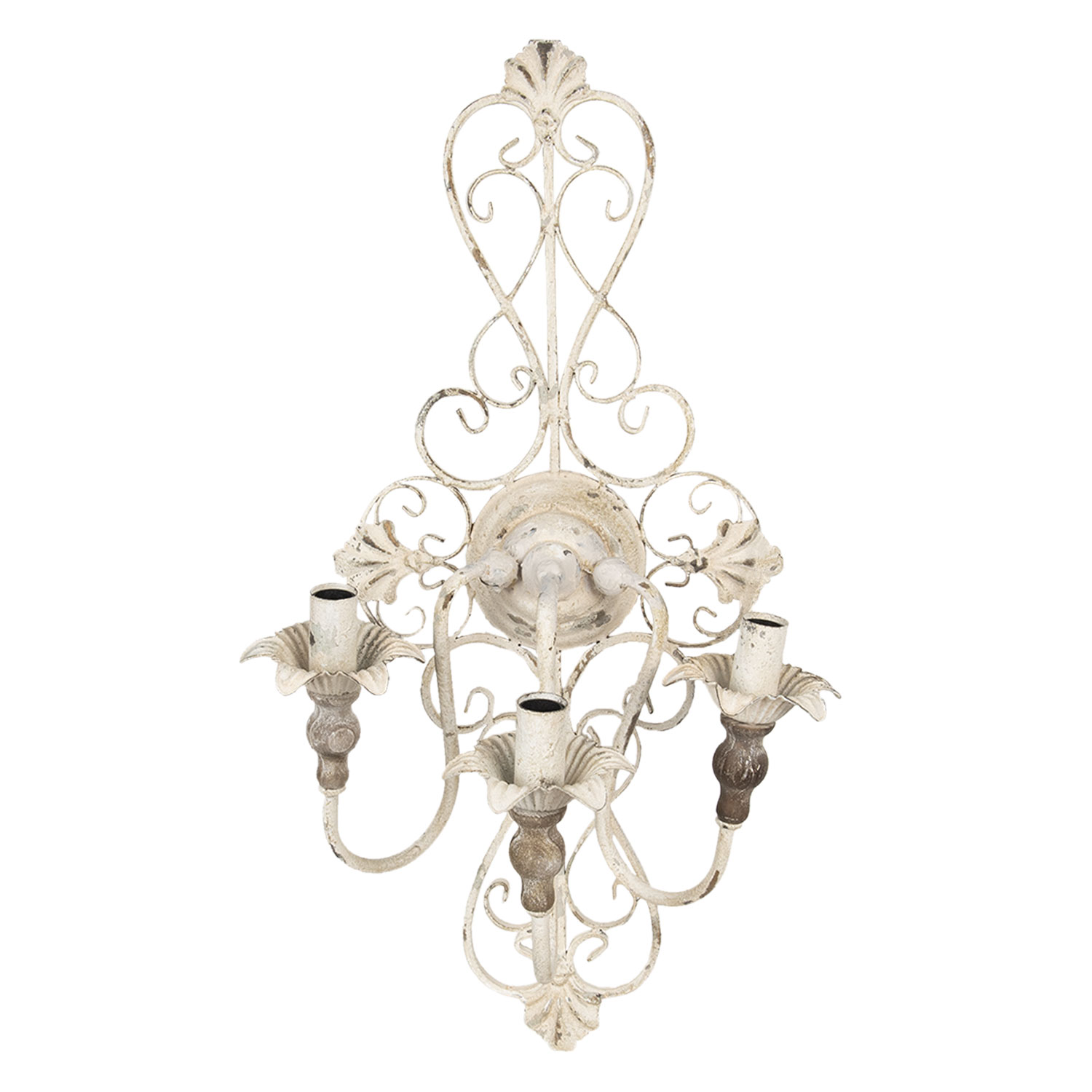 clayre-eef-wandlampe-eisen-vintage-landhaus-40x29x70-cm image 2