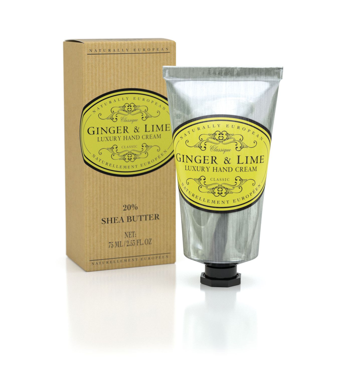 naturally-european-ginger-lime-handcreme-75-ml-sheabutter image 1