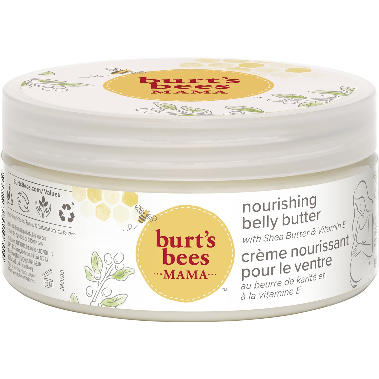 burt-s-bees-mama-bee-belly-butter-bauchbutter-185-g-shea image 1