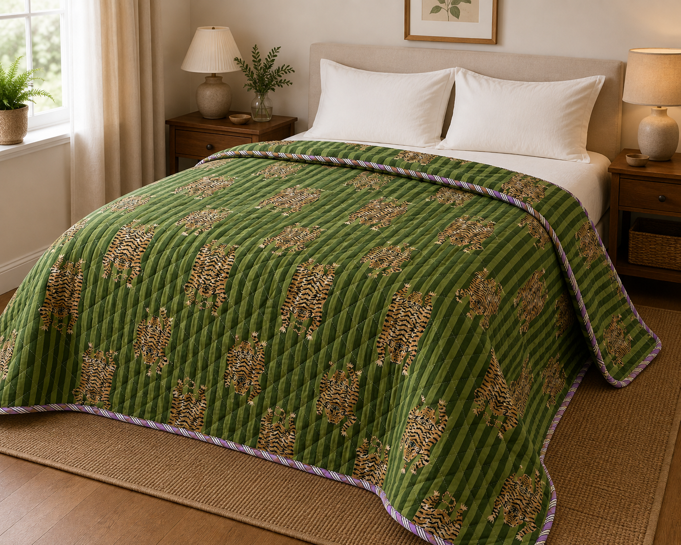 wohndecke-quilt-optik-baumwolle-140x220-cm-gesteppt image 2