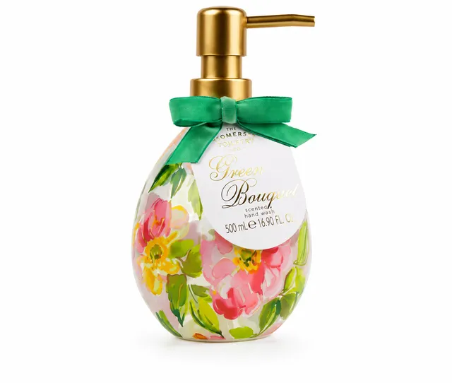 somerset-toiletry-green-bouquet-handseife-500-ml-blumig image 1