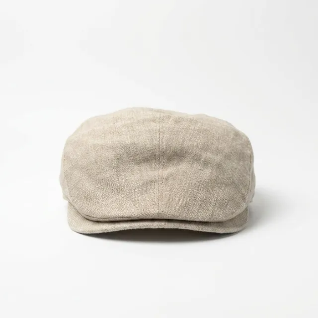 samis-flatcaps-schieberm-tze-flatcap-beige-leinen image 1
