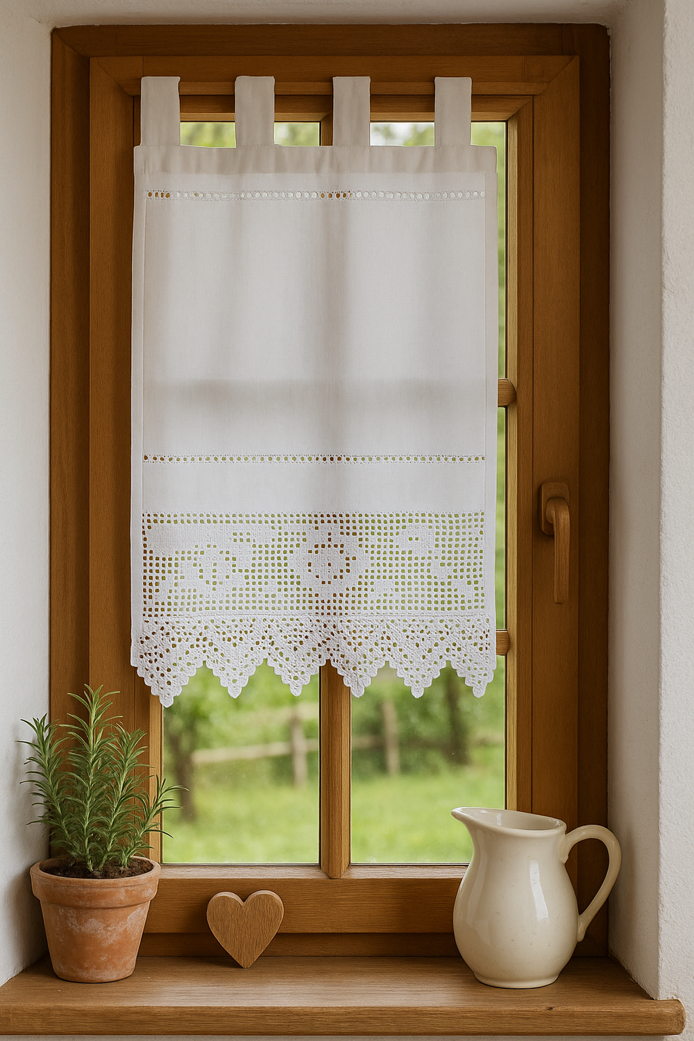 nesbel-heimtextilien-fenstervorhang-baumwolle-wei-30x45-cm-spitze image 1