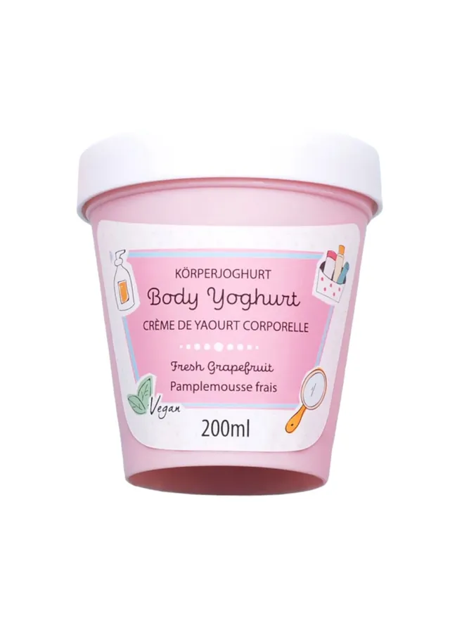 badefee-body-yoghurt-fresh-grapefruit-200-ml-vegan image 1