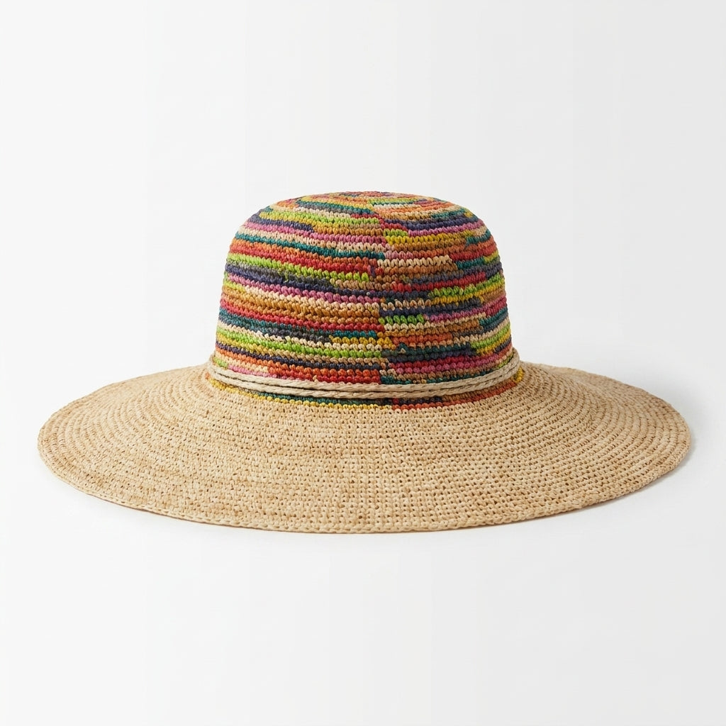 samis-cloche-flapper-strohhut-natur-raffiastroh-sommer image 5