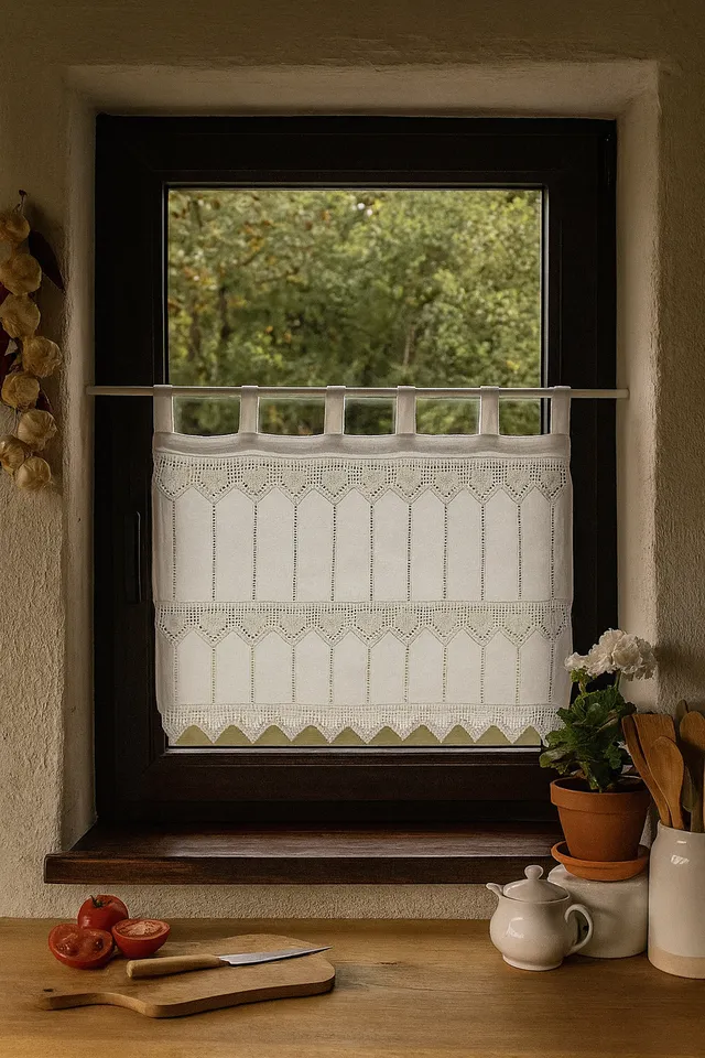 fenstervorhang-baumwolle-h-kelspitze-wei-40x40-cm image 1