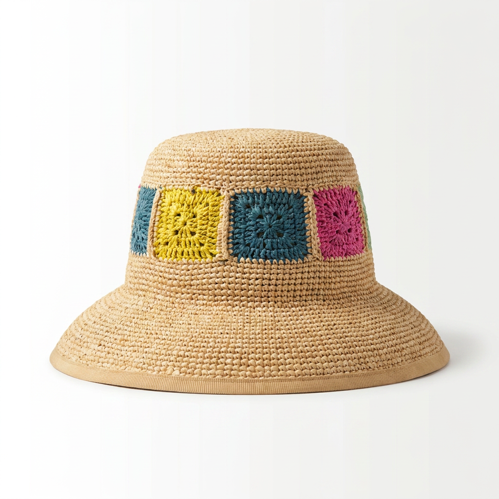 samis-cloche-raffia-damenhut-natur-one-size-uv-schutz image 2