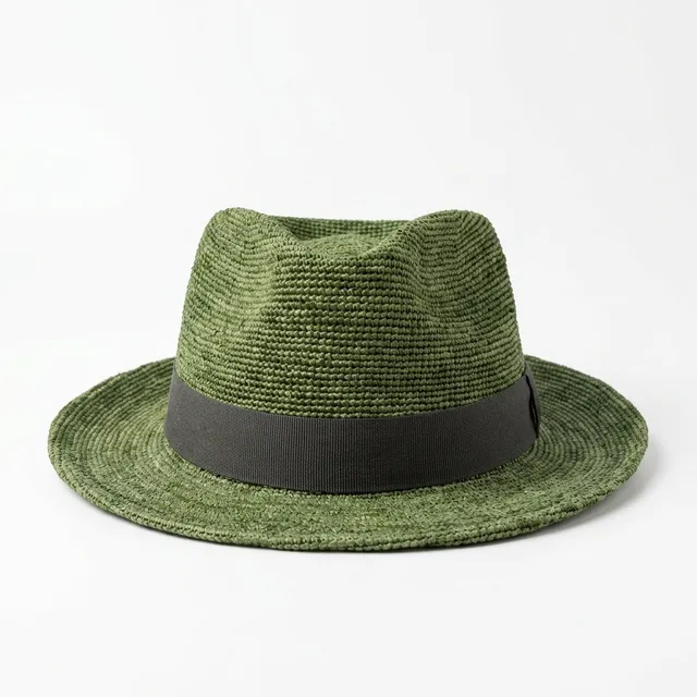 samis-traveller-raffia-hut-gr-n-s-breitkrempig-rollbar image 1