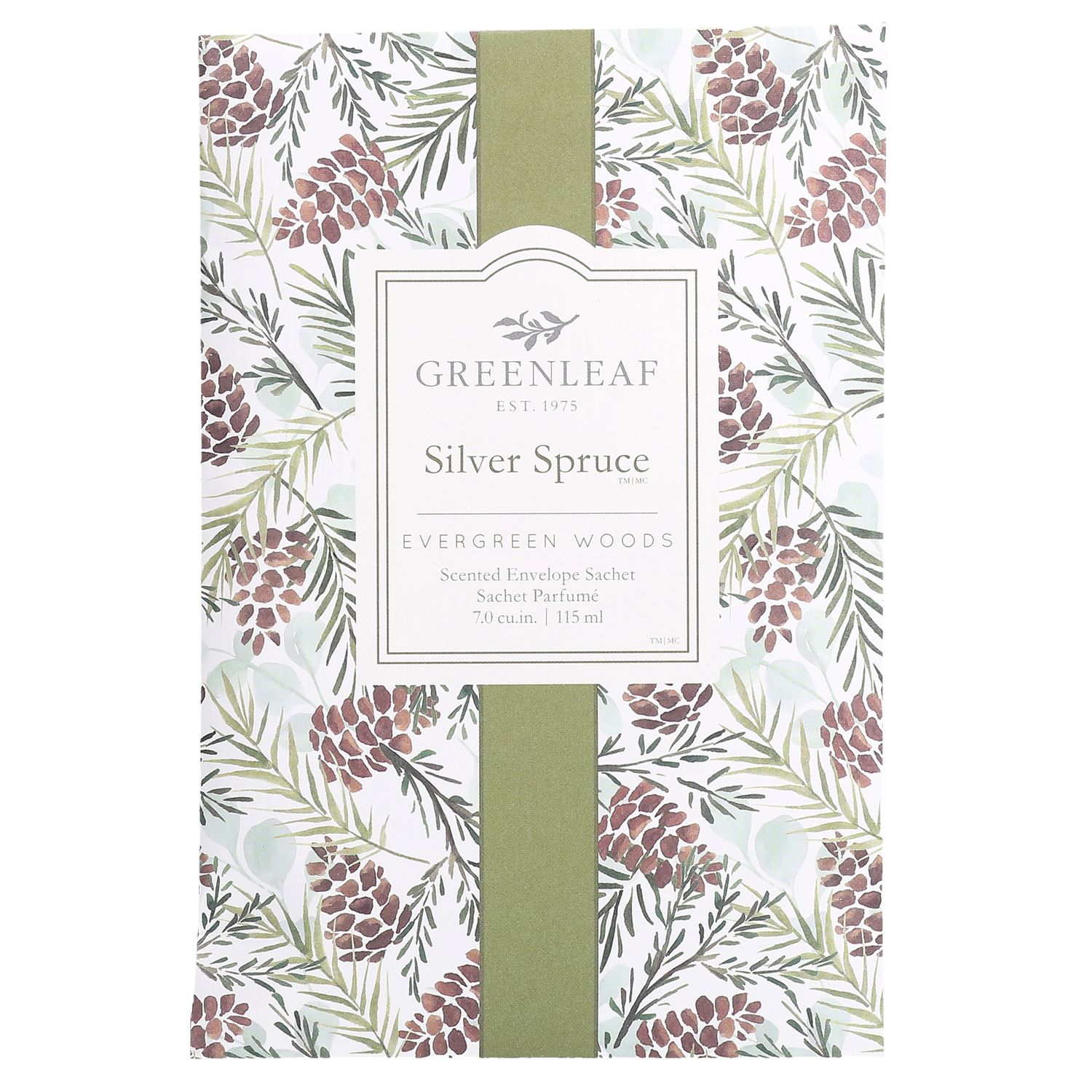 greenleaf-silver-spruce-duftsachet-large-winterwald-115-ml image 1