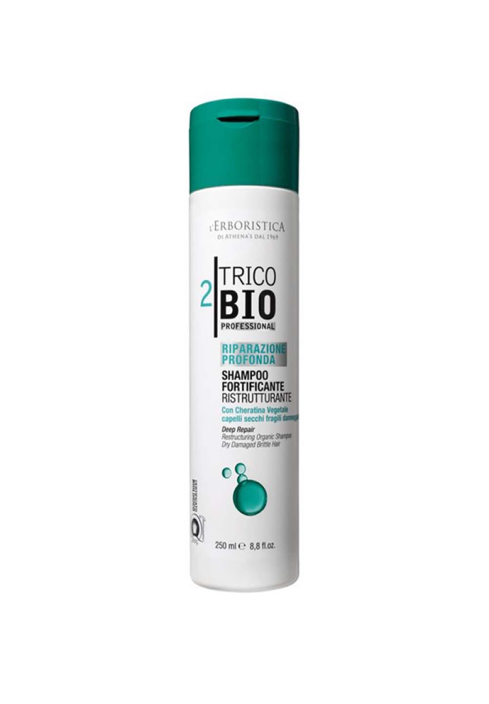 l-erboristica-trico-bio-shampoo-200-ml-trockenes-haar-keratin image 2